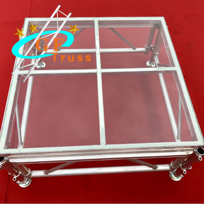Easy install smart aluminum glass acrylic stage platform for sale