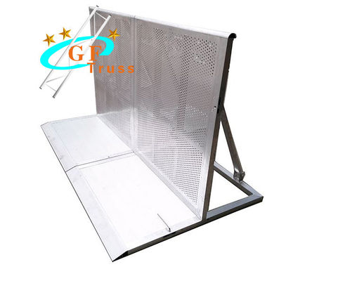 Aluminium Stage Barriers Explosion Proof Concert Fence Galvanized Iron Material