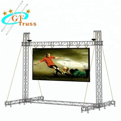 Bolt Used Aluminum Stage Truss For Fashion Show Heavy Duty 100*100mm