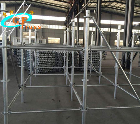 Scaffold Layer Truss Stage System Aluminum Alloy Safety Loading 0.5M 4M Length