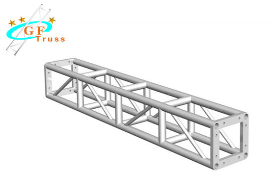 Screw Square Lighting Truss For Wedding Party 300*300 Mm Light Weight