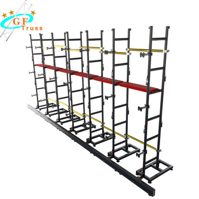 0.64M 0.96M LED Screen Ground Support For Video Wall Truss Display China Aluminum Truss for LED Display