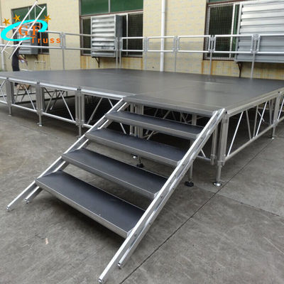 Fireproof Movable Truss 6061-T6 Aluminum Layer Stage Platform