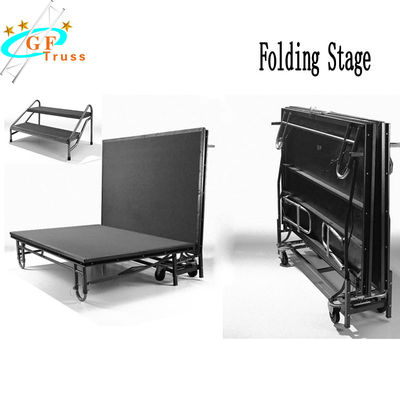Mobile 0.6m Iron Metal Steel Folding Stage for Event