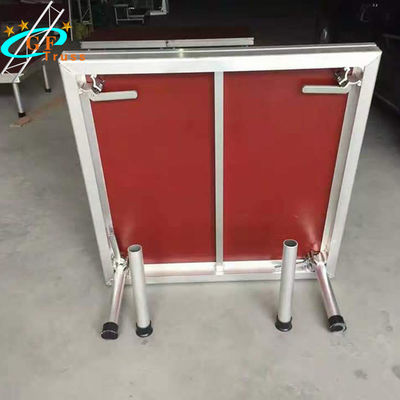 Aluminum 8.5cm frame platform folding table dj Mobile Rental Stage for Events