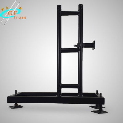 Truss LED video wall ground support system aluminum truss stand for led screen hanging