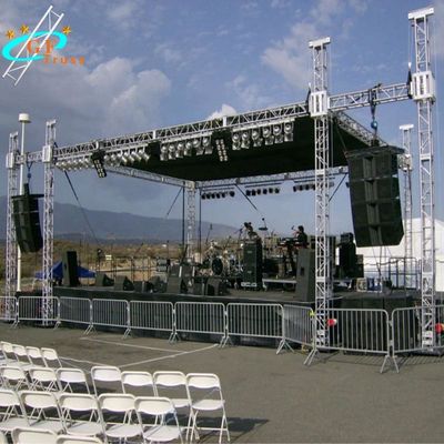 Lighting Event 6061-T6 Aluminum Stage Truss System High Tensile