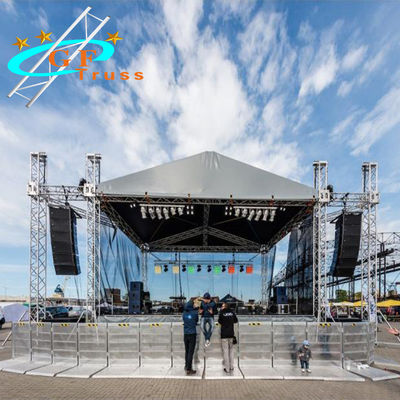 Outdoor Stage Lighting Aluminum Roof Truss For Line Array