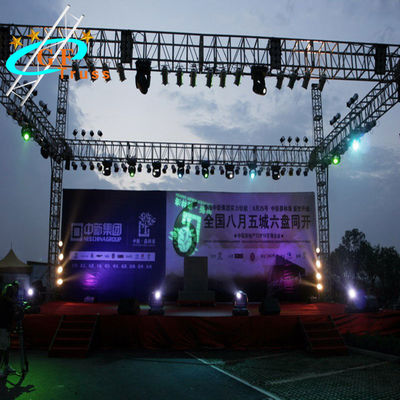 Heavy Duty Moving Head Light Truss Stand For Outdoor Advertising