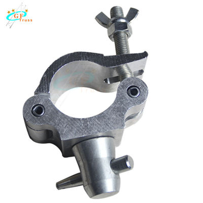 Single Silver Black Aluminum Truss Clamp For 48mm To 52mm Round Pipe