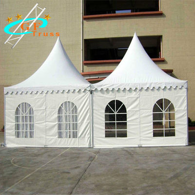 850g/sqm Aluminum Party Tent Decorate With Lights Flowers