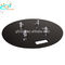 Moving Truss Base Plate Aluminum Truss System Parts Light Weight Wear Resistant