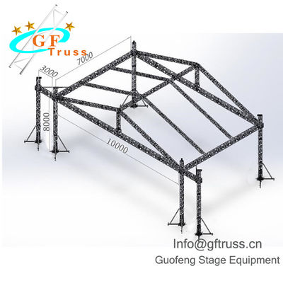 Aluminum Outdoor Concert Stage Small Concert Sound Lighting DJ System Stage