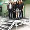 Movable Aluminum Stage Truss Outdoor Aluminum Leg Wooden Stage Platform