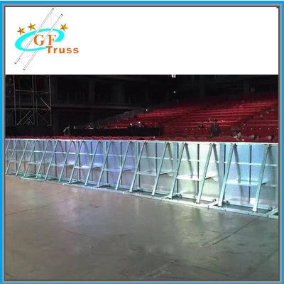 Aluminum  gate traffic police Crowd Control Stage road Barrier for ConcertBest Sale concrete