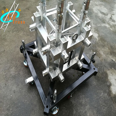 Customized Exhibition Aluminum Spigot Truss Sleeve Block For 290mm*290mm