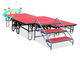 Steel Aluminum Stage Truss Durable Mobile Folding Stage For Roadshow