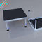 Quickly assemble durable adjustable 4 legs simple aluminum stage platform event  stage