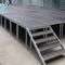 Quickly assemble durable adjustable 4 legs simple aluminum stage platform event  stage