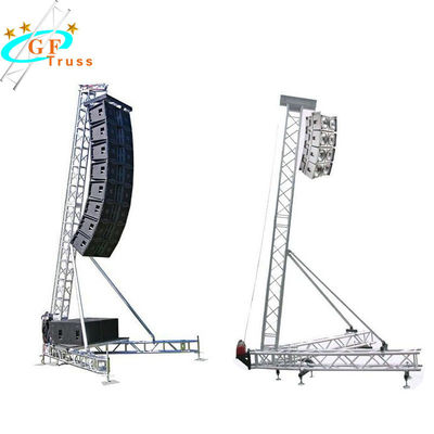 Sound Aluminum PA Line Array Truss Lifting Tower For Speaker