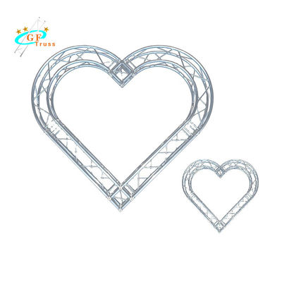 4M Length Aluminium Arch Truss Heart Five Pointed Star Shape