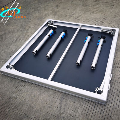 Adjustable Legs Square Concert Stage With Clips