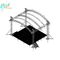 6061-T6 Aluminum Truss Roof Systems Concert Stage DJ Used