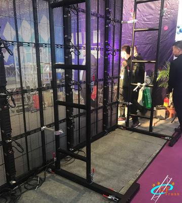 Aluminum Ladder Led Screen Truss Outdoor With Adjustable Base
