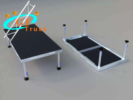 aluminum  stage  truss  adjustable height 0.6--1M stage platform All ground