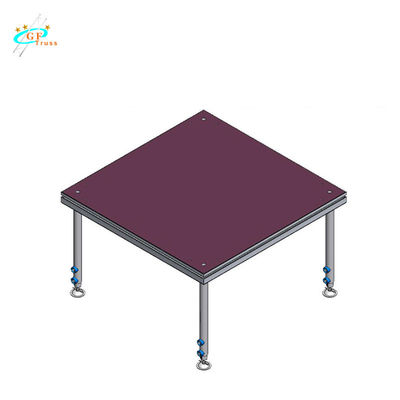 aluminum  stage  truss  adjustable height 0.6--1M stage platform All ground