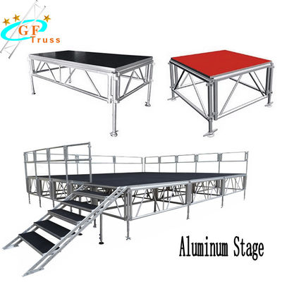 Folding Light Weight Aluminum Stage Platform 1.22*1.22M