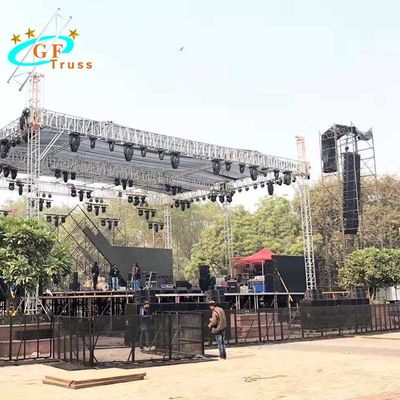 Exhibition Stage Lighting Bolt Truss Frame Structure Aluminum Light Truss