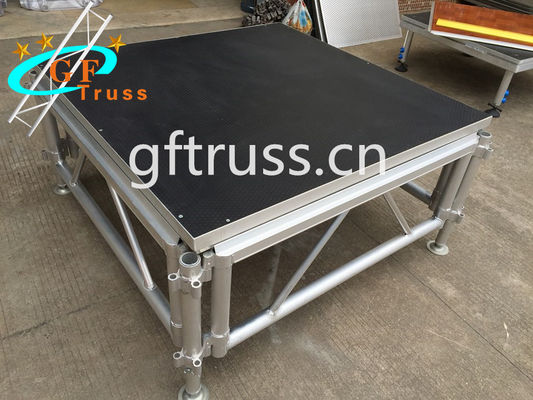 3Floors GF 1.22*1.22M Aluminum Platform Stage For Concert