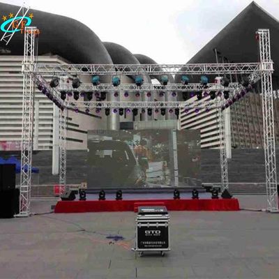 Exhibition Stage Lighting Bolt Truss Frame Structure Aluminum Light Truss