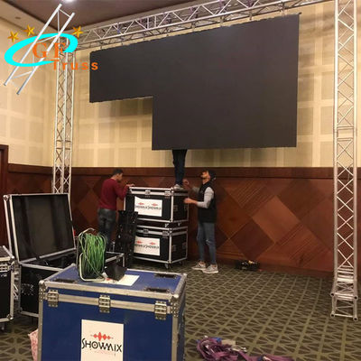 Aluminum 6082 LED Screen Ground Supports Truss Structure