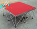 Folding Stairs Square Aluminum Platform Stage For Exhibition