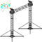 6061 T6 Aluminum Stage Gate Triangle Lighting Truss For LED Screen Cabin
