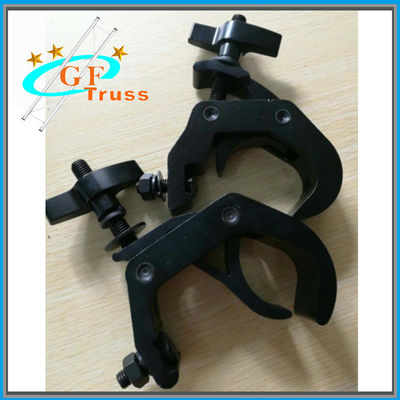 Light Hanging Aluminum Stage Truss Clamp For Round Steel Hook
