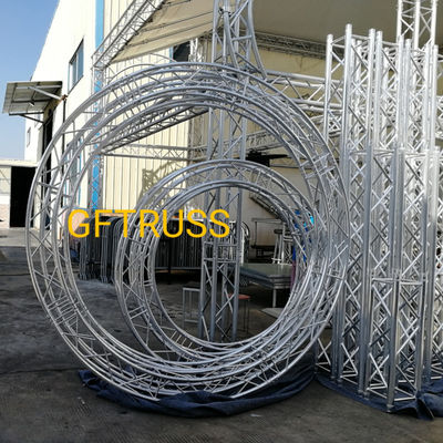 Main Tube 50*3 Circular Goal Post Truss Stand Hang Speaker