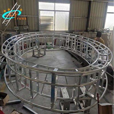 Main Tube 50*3 Circular Goal Post Truss Stand Hang Speaker