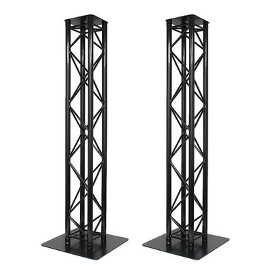 Aluminum DJ Lighting Stage Tower Totem Truss For Indoor Wedding