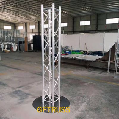 Aluminum DJ Lighting Stage Tower Totem Truss For Indoor Wedding