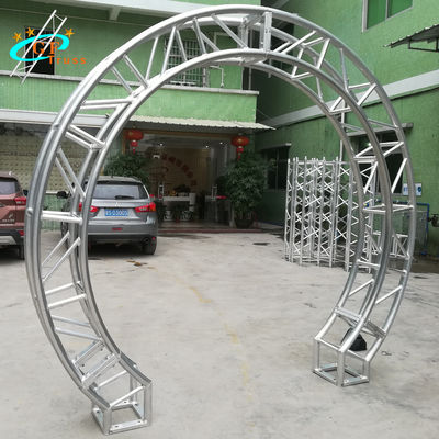 Circle Round Oval Goal Post Gateway Arch Truss For Wedding Backdrop