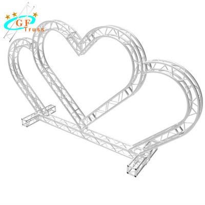 4M Length Aluminium Arch Truss Heart Five Pointed Star Shape