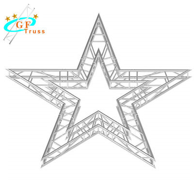 4M Length Aluminium Arch Truss Heart Five Pointed Star Shape