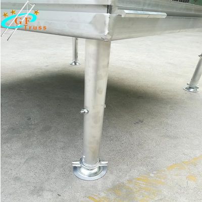 500KGS/Sq.M Portable Wooden Stages For Event Adjustable Height 1m