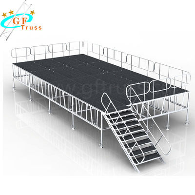 Mobile T6 Aluminium Stage Platform For Outdoor Concert