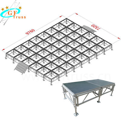 Mobile T6 Aluminium Stage Platform For Outdoor Concert