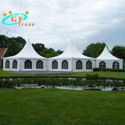 ISO 9001 Aluminum Party Tent Wedding Marquees In Country Field