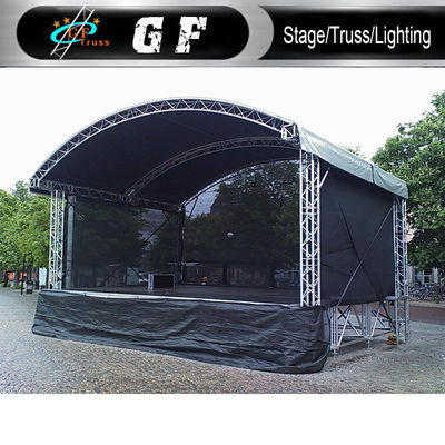 3m Span Aluminum Party Tent Pvc Covering Material Concert Truss Roof Systems